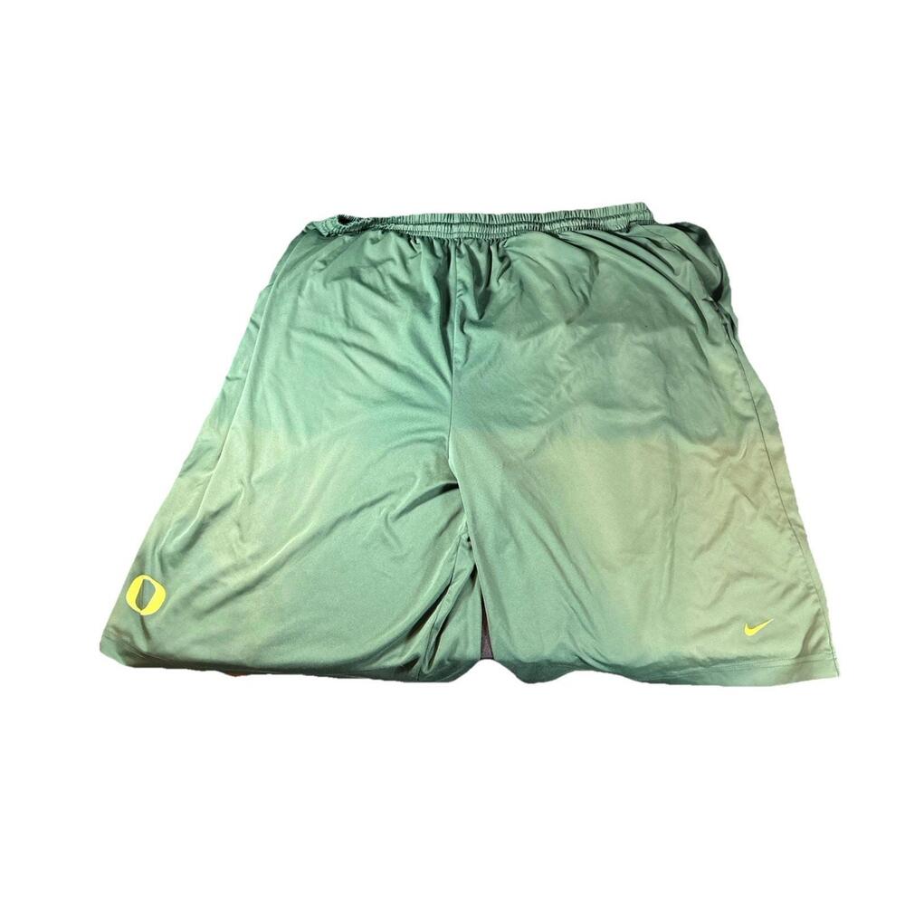 Oregon Ducks Nike Dri-Fit Athletic Shorts Men's Size Green 3XL